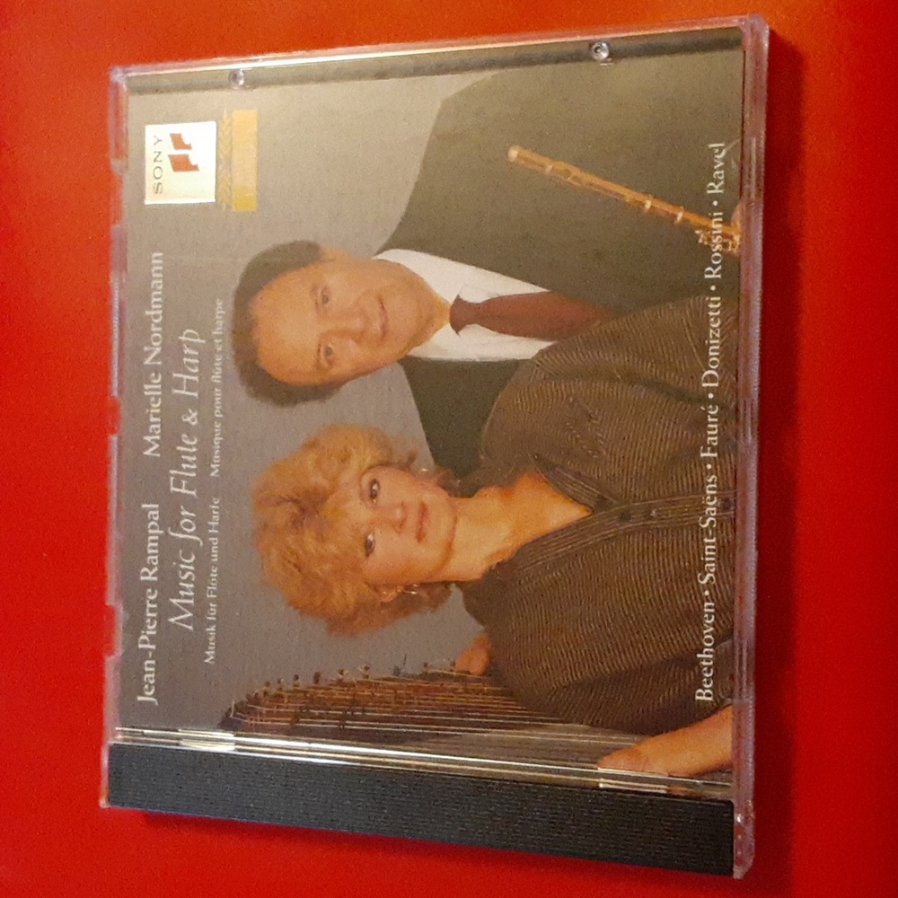 Music For Flute & Harp Music CD Jean-Pierre Rampal/Marielle Nordmann